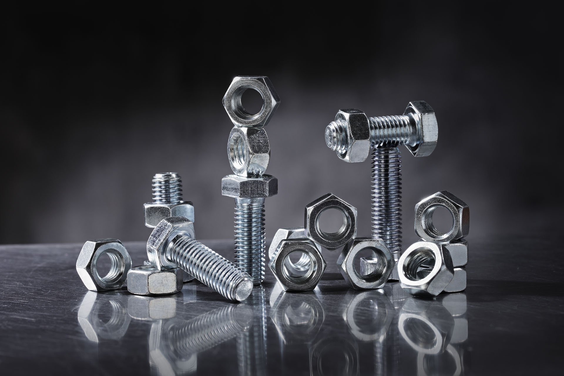 Nuts and Bolts Still life with nuts and bolts.